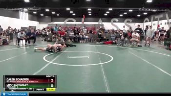 100 lbs Round 3 (8 Team) - Caleb Schaefer, Roundtree Wrestling Academy vs Iziah Schickley, POWA (CO)