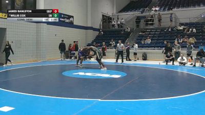 285 lbs Cons. Semi - James Banlston, UNC Pembroke vs Willie Cox, Montevallo