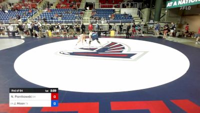 150 lbs Rnd Of 64 - Nick Piontkowski, OH vs Jake Moon, TX