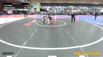 58 lbs Consolation - Ali'i Marks, Team Aggression vs Jesus Vasquez, Steel City Reloaded