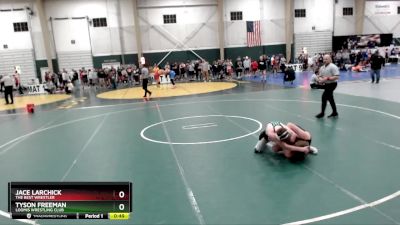 150 lbs Cons. Round 2 - Jace Larchick, The Best Wrestler vs Tyson Freeman, Loomis Wrestling Club