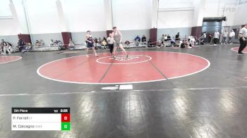 285 lbs 5th Place - Parker Ferrell, Virginia Tech vs Michael Calcagno, Unaffiliated HS