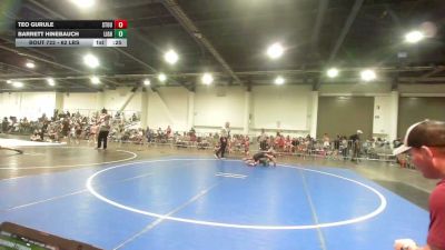 62 lbs Consi Of 8 #1 - Teo Gurule, Stout Wr Ac vs Barrett Hinebauch, Lights WC