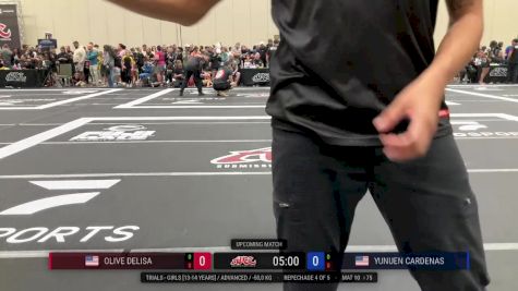 Olive Delisa vs Yunuen Cardenas 2025 ADCC Orlando Open/Youth Trials