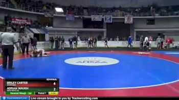 1 lbs Semifinal - Briley Carter, Ohatchee vs Adrian Waugh, New Hope HS