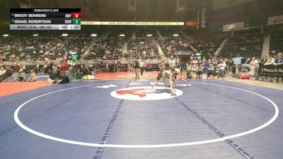 3A-165 lbs Quarterfinal - Israel Robertson, Cody vs Brody Behrend, Buffalo