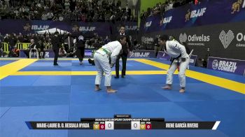 Irene García Rivero vs Marie-Laure B. O. Bessala Nyada 2026 European Jiu-Jitsu IBJJF Championship