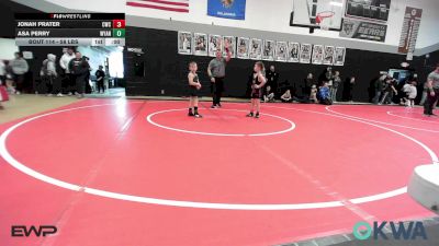 43-45.8 lbs Rr Rnd 3 - Lucas Weisinger, Wyandotte Youth Wrestling vs John Budzinski, Grove Takedown Club