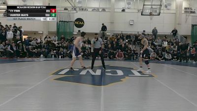 174 lbs 1st Place Match - Hunter Mays, Tcnj vs Ty Finn, Nyu
