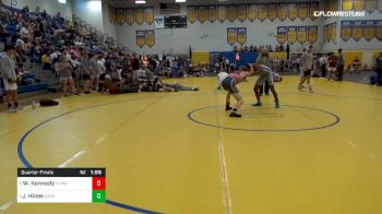 132 lbs Quarterfinal - Will Kennedy, CFWA vs Jaekus Hines, Attack