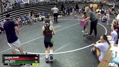 73 lbs Round 4 (6 Team) - Tori Conn, Oregon Girls vs Lanelle Sharp, Team USA