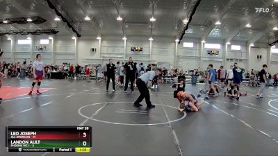 126 lbs Round 5 (6 Team) - Leo Joseph, All American vs Landon Ault, Phoenix WC 1