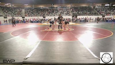 140 lbs Round Of 16 - Blaike Ivie, Salina vs Journey Karr, Choctaw Jh