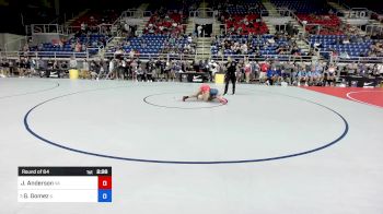 115 lbs Round Of 64 - Jenna Anderson, VA vs Gabriella Gomez, IL