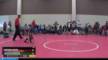 48 lbs Round 2 - Christian Benitez, Gracie Barra Westchase WC vs Coleson Cogar, North DeSoto Wrestling Academy