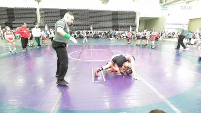 77 lbs Rr Rnd 1 - Keaton Lesser, Kingsway K-6 vs Eliana Servis, Fair Lawn Jr Wrestling