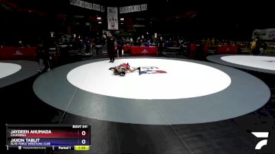 77 lbs Cons. Round 2 - Jaydeen Ahumada, California vs Jaxon Tablit, Elite Force Wrestling Club