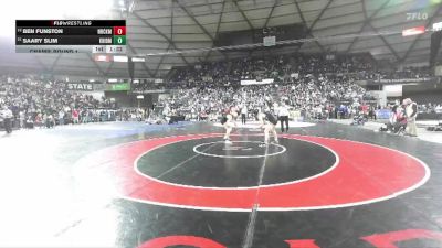 Boys 4A 150 lbs Champ. Round 1 - Saary Slim, Kentridge vs Ben Funston, North Creek