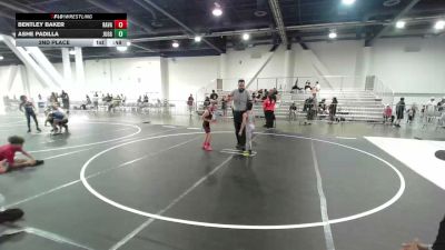 61 lbs 2nd Place - Bentley Baker, Ravage WC vs Ashe Padilla, Juggernaut WC