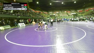 145 lbs Quarterfinal - Kylie Clark, Wasco Union vs Avery Naven, Frontier