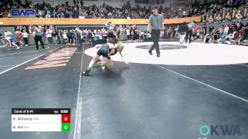 55 lbs Consi Of 8 #1 - Knox Williams, Perry Wrestling Academy vs Ryder Hill, Norman Grappling Club