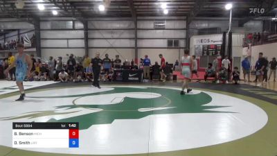 79 kg Consi Of 32 #1 - Brady Benson, Michigan Wrestling Club vs Donavan Smith, Lirtc