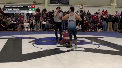 150 lbs 3rd Place Match - Sebastien Georges, Monsignor Farrell vs Steven Caruso, St. Joseph, Sea