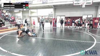 110 lbs Semifinal - Elijah Armenta, Oakley Wrestling Club vs KIMMIE DAVIS, KIPP TULSA