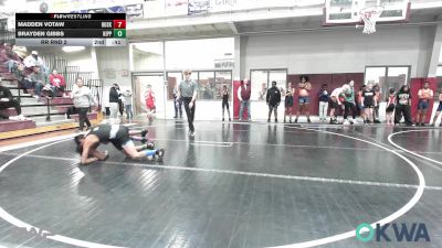 110 lbs Semifinal - Elijah Armenta, Oakley Wrestling Club vs KIMMIE DAVIS, KIPP TULSA