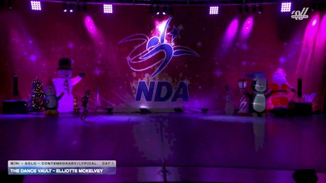 The Dance Vault - Elliotte McKelvey [2025 Mini - Solo - Contemporary/Lyrical Day 1] 2025 NDA Houston Regional