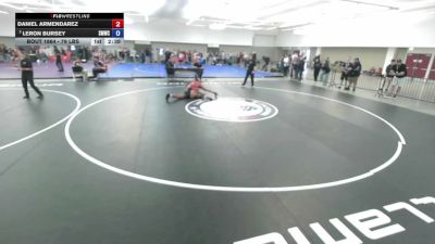 79 lbs Semis - Daniel Armendarez vs Leron Bursey, Swamp Monsters Wrestling Club