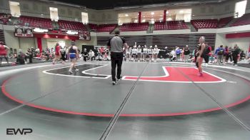 110 lbs Rr Rnd 1 - Karlye Brown, Wagoner High School vs Maggie Martinez, Berryhill High School
