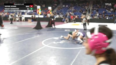 126 lbs Round Of 16 - Sophie Adams, Marshwood vs Hailey Bornstein, Billerica