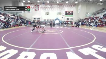 155 lbs 3rd Place Match - Hailey Jacobs, Vale vs Emma McDuffey, Ridgevue