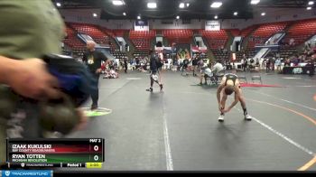 98 lbs Quarterfinal - Izaak Kukulski, Bay County Roadrunners vs Ryan Totten, Michigan Revolution