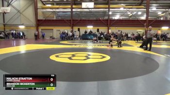 113 lbs Cons. Round 4 - Brandon Bickerton, Highland vs Malachi Stratton, Sussex Central