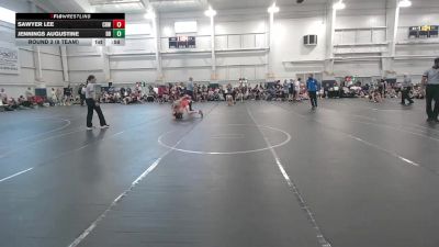 115 lbs Round 3 (8 Team) - Sawyer Lee, CrossRoads Wrestling vs Jennings Augustine, Dayton Bandits