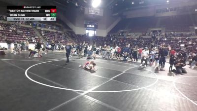 57 lbs 3rd Place Match - Kenton Schwettman, No Escape Wrestling Academy vs Ryan Dunn, Ridge Wrestling Club