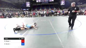 170 lbs Rnd Of 128 - Riggin Boger, Utah vs Omer Barak, Florida