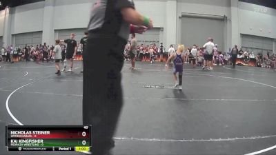 40 lbs Placement (4 Team) - Kai Kingfisher, Pedraza Wrestling vs Nicholas Steiner, Untouchables