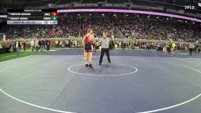 D2-150 lbs Champ. Round 1 - Trevor Boone, Lowell HS vs Grady Mead, Grosse Pointe North HS