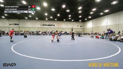 110 lbs Rr Rnd 3 - Elijah Martinez, Mat Union Misfits 12U vs Lane Jackson, Untouchables 12U Black