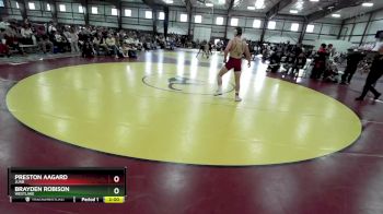 157 lbs Semifinal - Brayden Robison, Westlake vs Preston Aagard, Juab