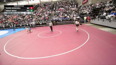 4A 130 lbs Champ. Round 1 - Kinley Seale, Ridgeline vs Ziarra Mcmickell, Uintah