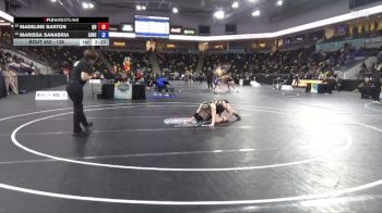138 lbs Cons. Round 3 - Madeline Barton, Quincy vs Marissa Sanabria, Lindenwood University