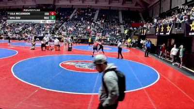 155 lbs Champ. Round 1 - Efa Oju, Woodward Academy vs Lila McLendon, Cedartown