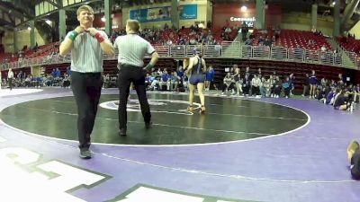 120 lbs Round 3 (6 Team) - Sabhana Thapa, Bennington vs Keira Crane, Minden