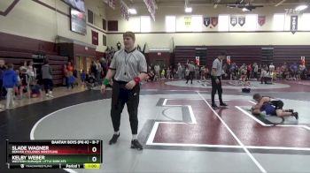 B-7 lbs Round 3 - Slade Wagner, Denver Cyclones Wrestling vs Kelby Weber, Western Dubuque Little Bobcats