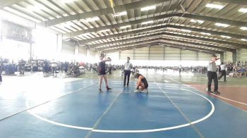 155 lbs Rr Rnd 2 - Tobe Holliday, Round Valley vs Sophia Rimbert, Izzy Style NM Beast