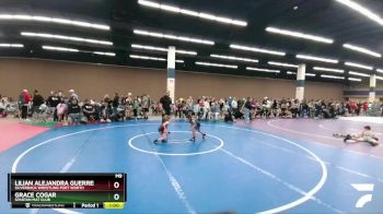 45-49 lbs Round 3 - Grace Cogar, Spartan Mat Club vs Lilian Alejandra Guerrero, Silverback Wrestling Fort Worth